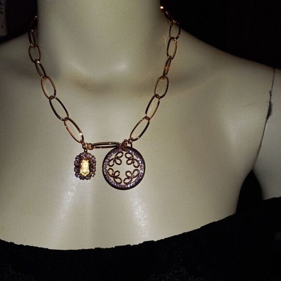 Sorrelli Tallulah Begonia Necklace - Picture 1 of 4